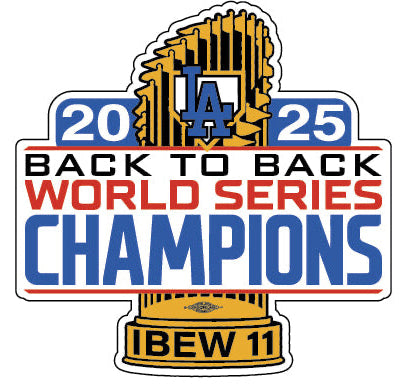 PREORDER: 2025 World Series Champions Sticker