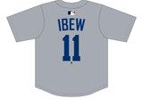 PREORDER: Authentic IBEW 11 Baseball Jersey - Gray Version