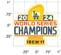 2024 World Series Champions Lapel Pin