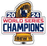 2024 World Series Champions Sticker