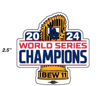 2024 World Series Champions Sticker