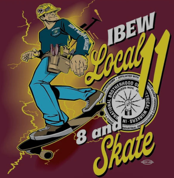 8 and Skate T-Shirt