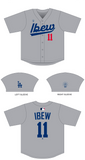 PREORDER: Authentic IBEW 11 Baseball Jersey - Gray Version