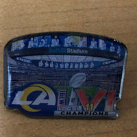 LA Rams Champions Pin