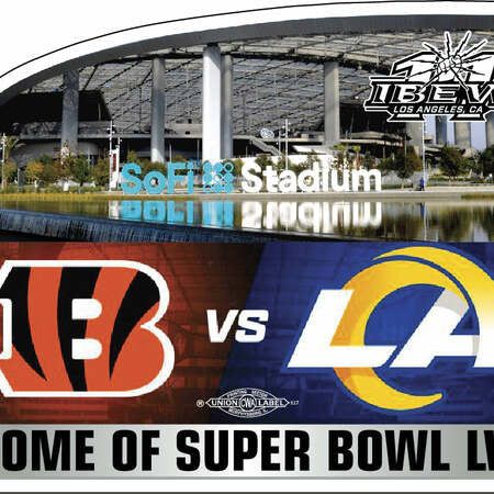 Home of Super Bowl LVI Sticker