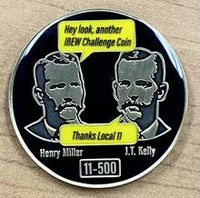 Founder Series Challenge Coin: Henry Miller / J.T. Kelly (1 of 5)