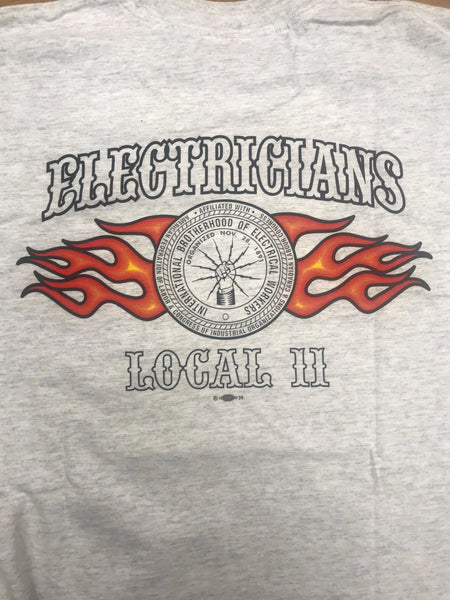 Electrician Flames T-Shirt