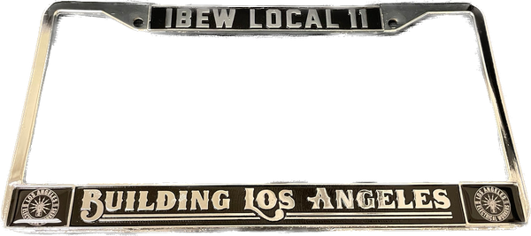 IBEW 11 License Plate Frame