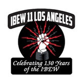 IBEW 130th Anniversary Lapel Pin - Red